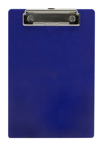Recycled Plastic Clipboard - Blue - Memo Size (00515)