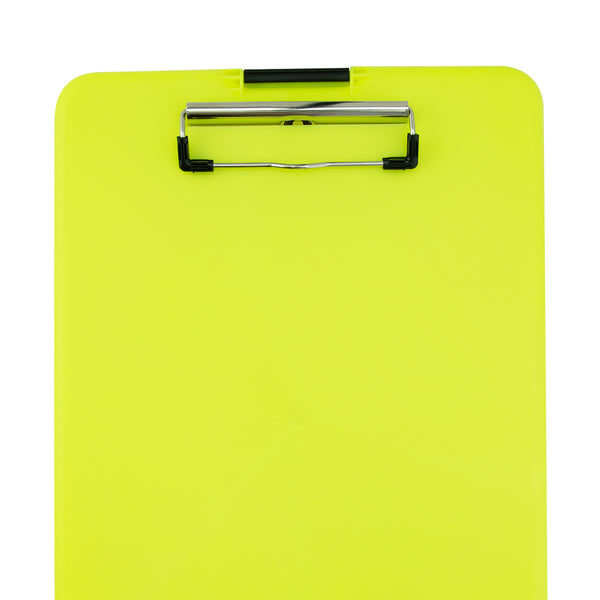 SlimMate Storage Clipboard - Hi-Vis Yellow - Letter/A4 (00573)