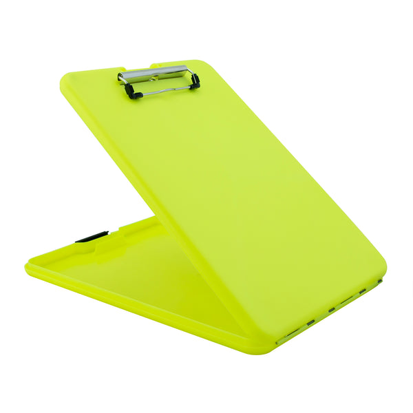 SlimMate Storage Clipboard - Hi-Vis Yellow - Letter/A4 (00573)