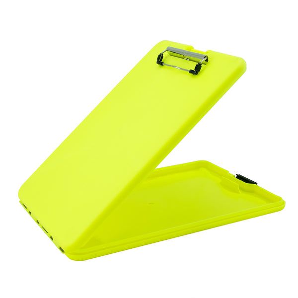 SlimMate Storage Clipboard - Hi-Vis Yellow - Letter/A4 (00573)