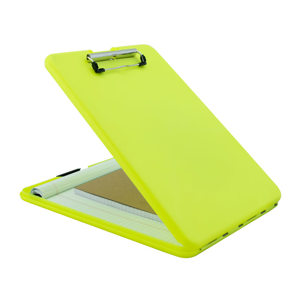 SlimMate Storage Clipboard - Hi-Vis Yellow - Letter/A4 (00573)