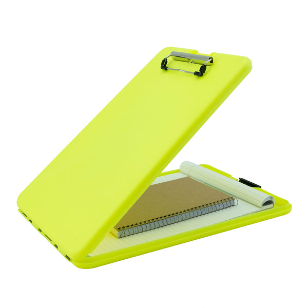 SlimMate Storage Clipboard - Hi-Vis Yellow - Letter/A4 (00573)