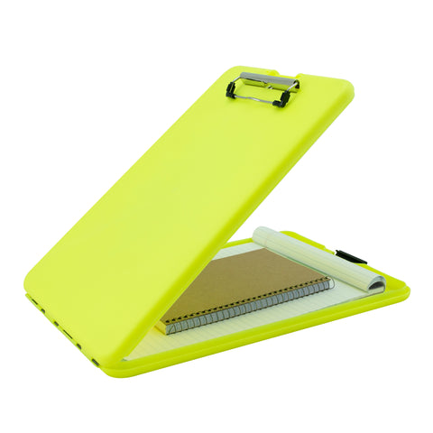 SlimMate Storage Clipboard - Hi-Vis Yellow - Letter/A4 (00573)