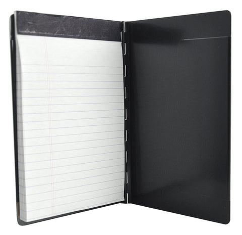 Padfolio with Writing Pad - Black - 5.5" x 8.25" (00881)