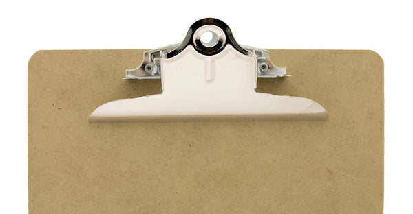 Recycled Hardboard Clipboard - Memo Size (05610)