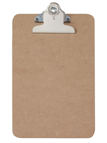 Recycled Hardboard Clipboard - Memo Size (05610)