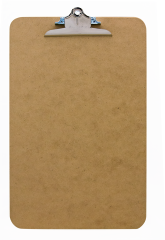 Recycled Hardboard Clipboard - Ledger Size - (05617)