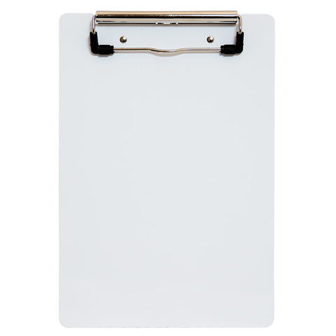 Aluminum Clipboard - White - Memo Size (21520)