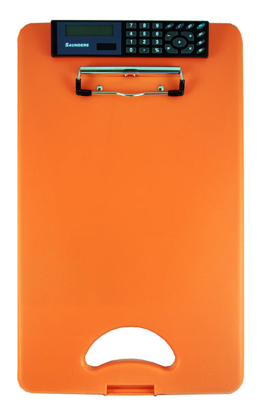 DeskMate II w/Calculator - Orange - Letter Size (00543)