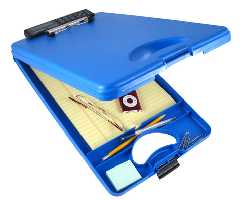 DeskMate II w/Calculator - Blue - Letter Size (00584)