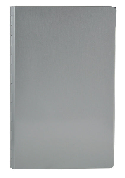 Padfolio with Writing Pad - Silver - 5.5" x 8.25" (00880)