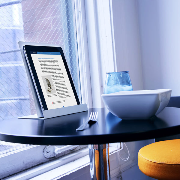 Aluminum Tablet Stand - White (00889)