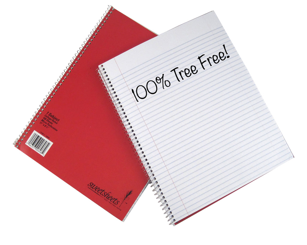 SweetSheets 100% Sugarcane Spiral Notebook - Letter Size (00898)