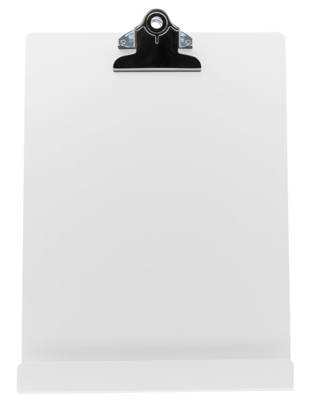 Free Standing Clipboard/Tablet Stand - White - Letter Size (22522)