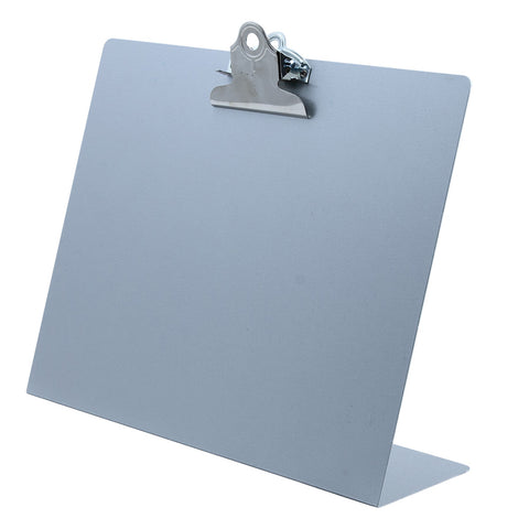 Landscape Free Standing Clipboard - Silver - Letter Size (22526)