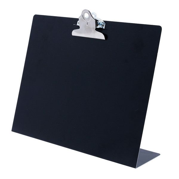 Landscape Free Standing Clipboard - Black - Letter Size (22527)