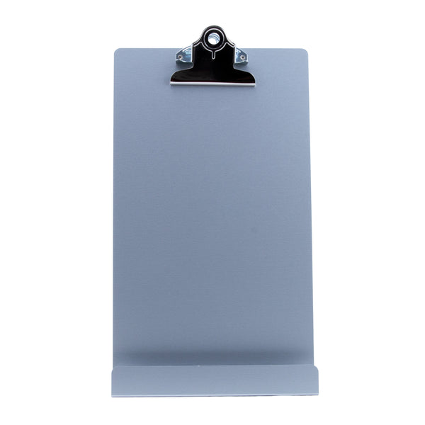 Free Standing Clipboard/Tablet Stand - Silver - 'Memo' Size: 6.5" x 12.25" (22529)