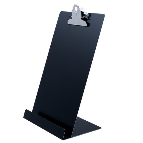 Free Standing Clipboard/Tablet Stand - Black - 'Memo' Size: 6.5" x 12.25" (22530)