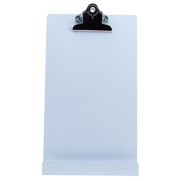 Free Standing Clipboard/Tablet Stand - White - 'Memo' Size: 6.5" x 12.25" (22531)