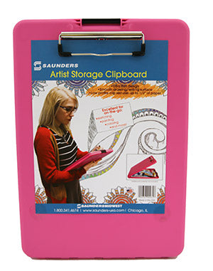 Pink Artist Storage Clipboard (00931)