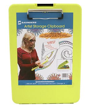 Bright Yellow Artist Storage Clipboard (00936)